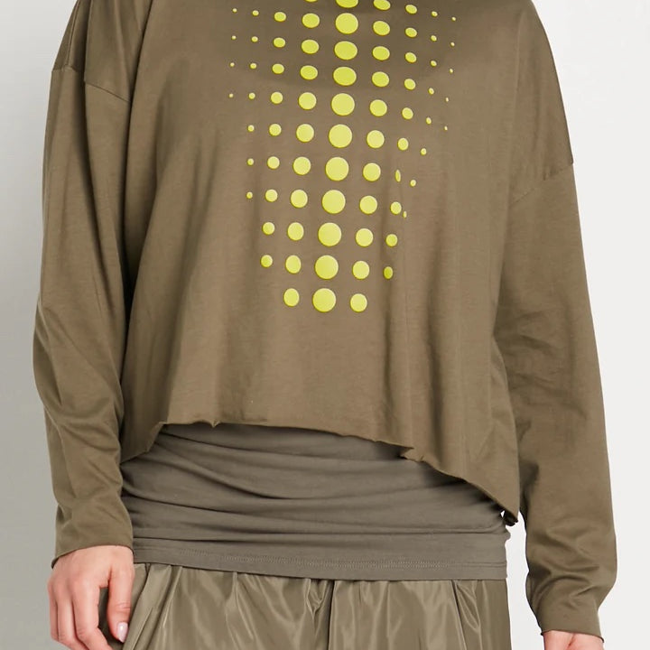 Planet Pima Cotton Dot Dot Dot Mini Luxury Boxy T