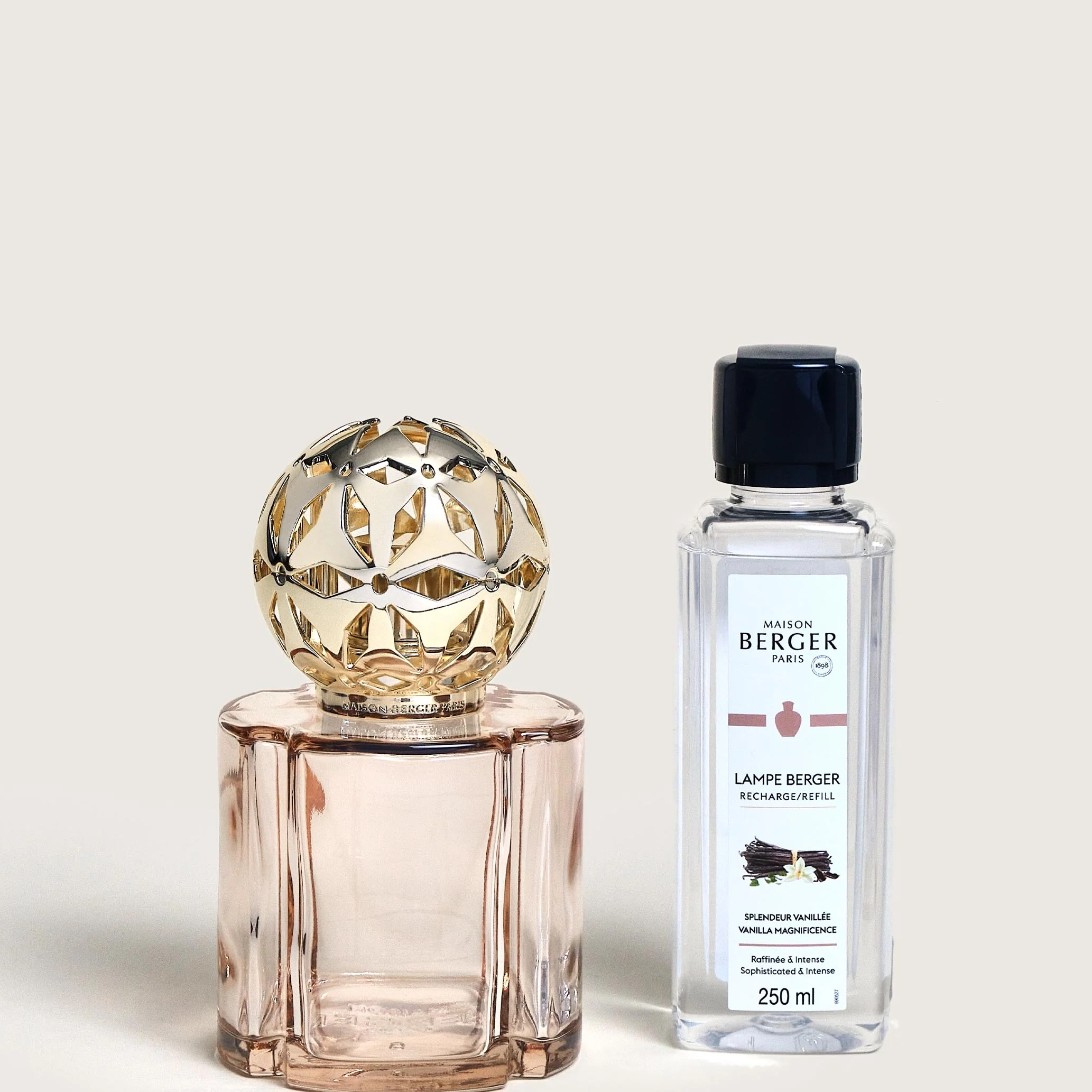 Maison Berger Pomelis Beige Lamp Gift Set with Vanilla Magnificence