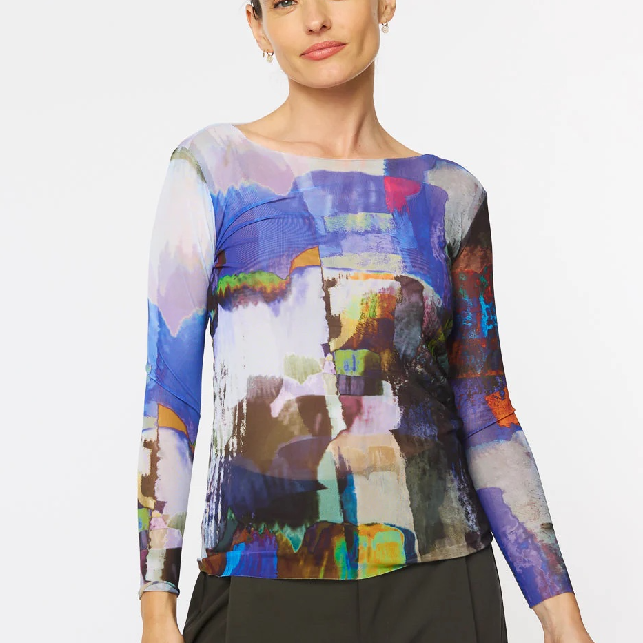 AMB Designs Block Theory Long Sleeve Top
