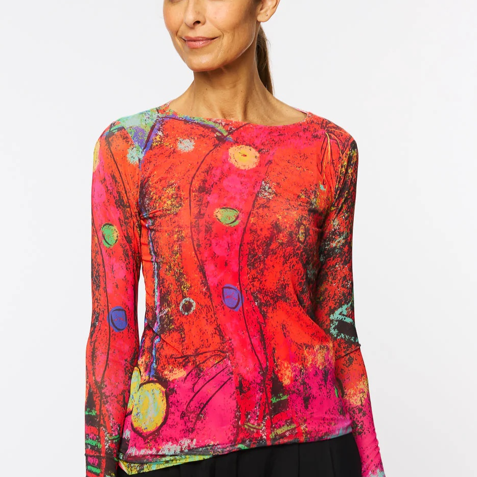 AMB Designs Life of the Party - Florence Double Sheer Top
