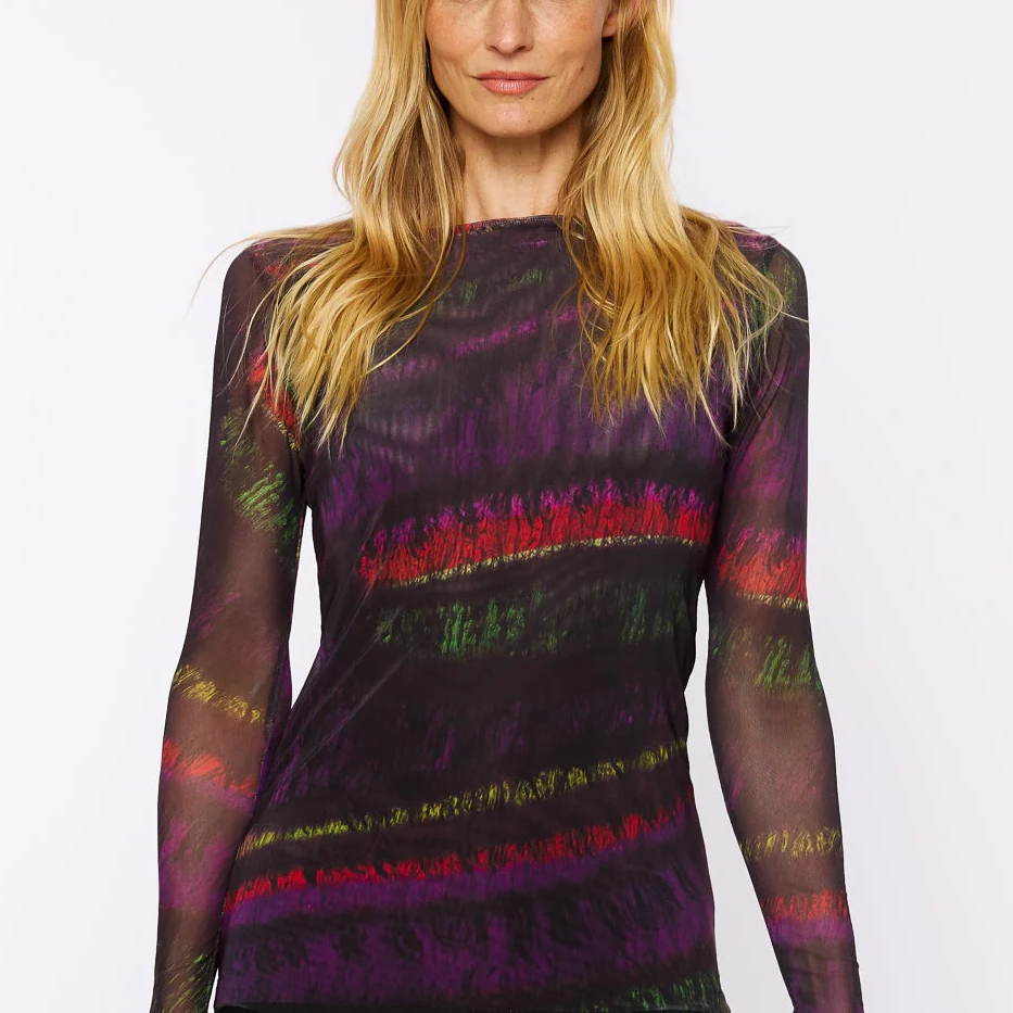 AMB Designs Taos - Florence Double Sheer Top