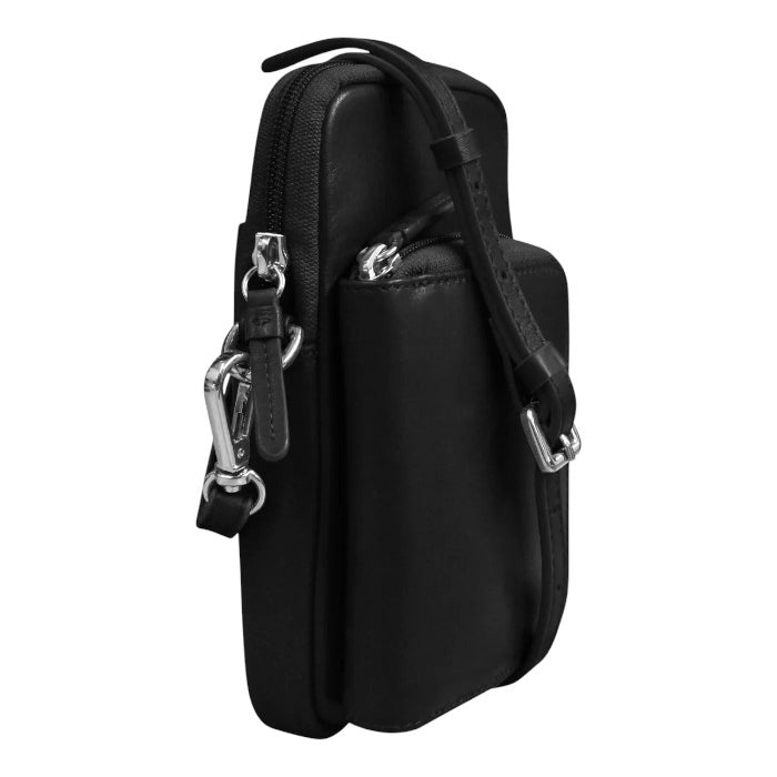 ili New York Leather Zip Around Phone Wallet Bag