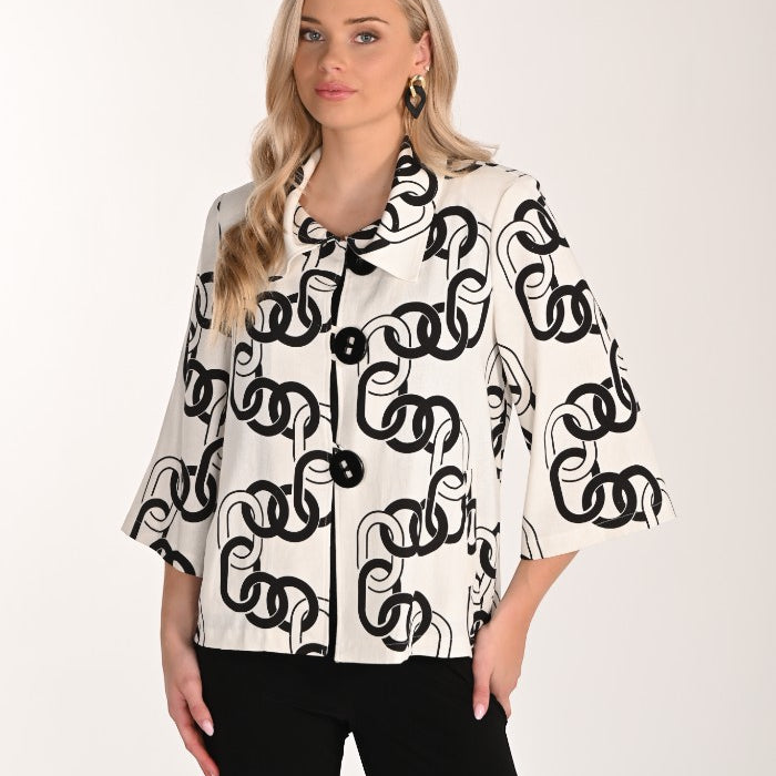 Frank Lyman Woven Jacket 266213