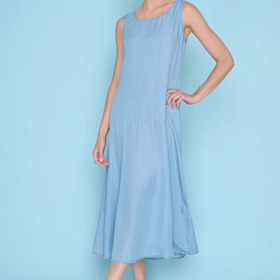 Picadilly Sleeveless Long Dress