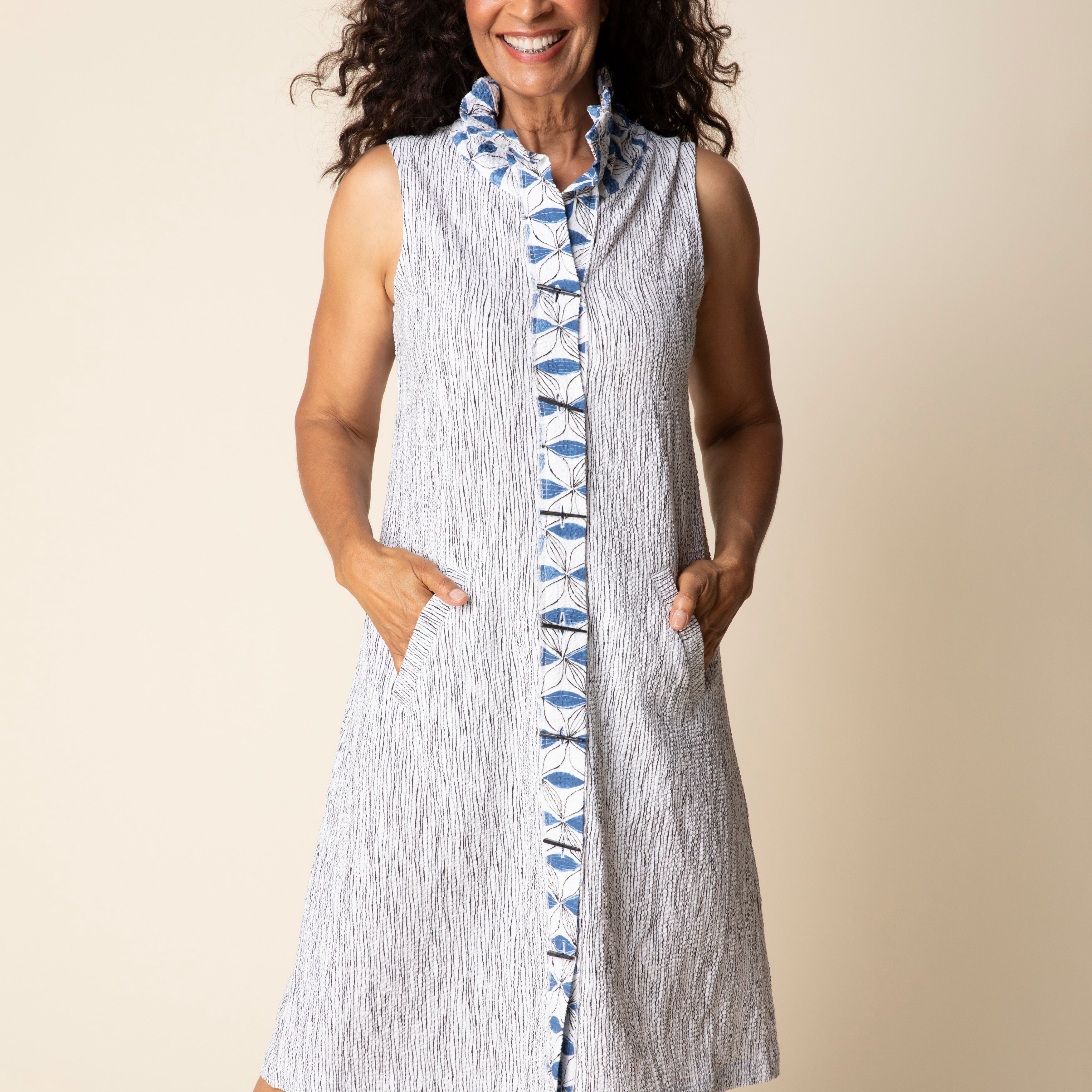 Habitat Crinkle Crepe Floral Mix Maia Dress - 21686