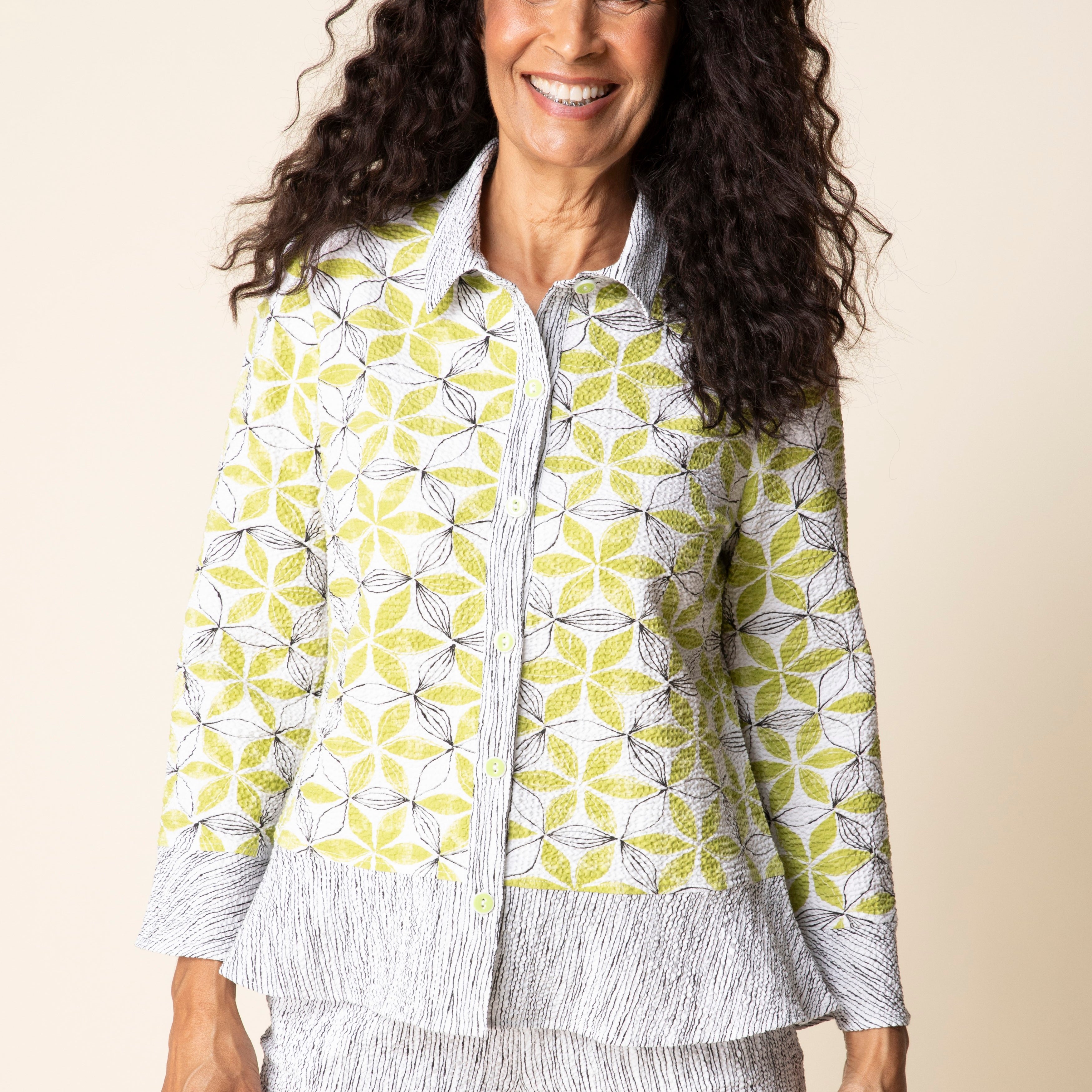 Habitat Crepe Flower Shirt 21622