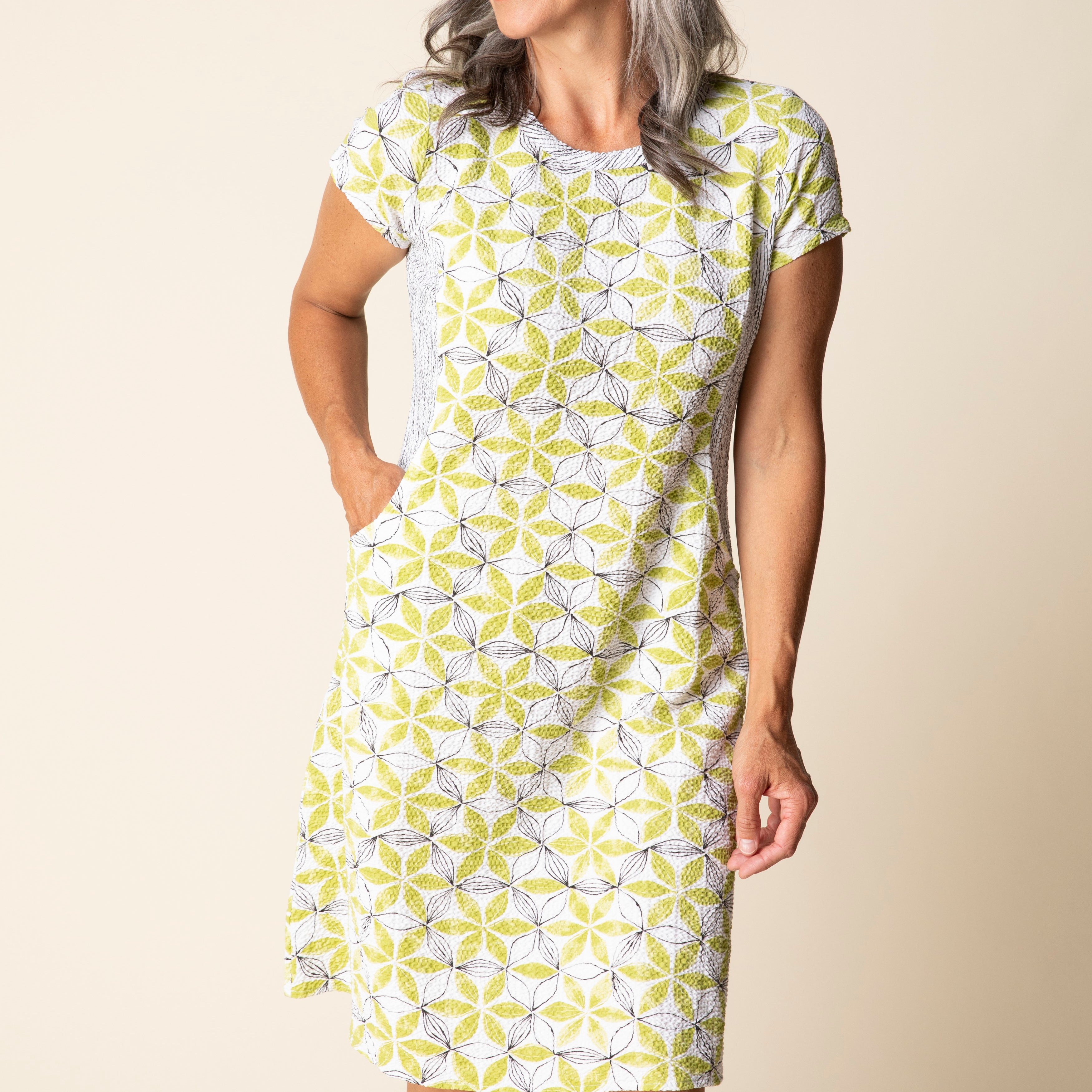 Habitat Crinkle Crepe Floral Mix Dress 21684