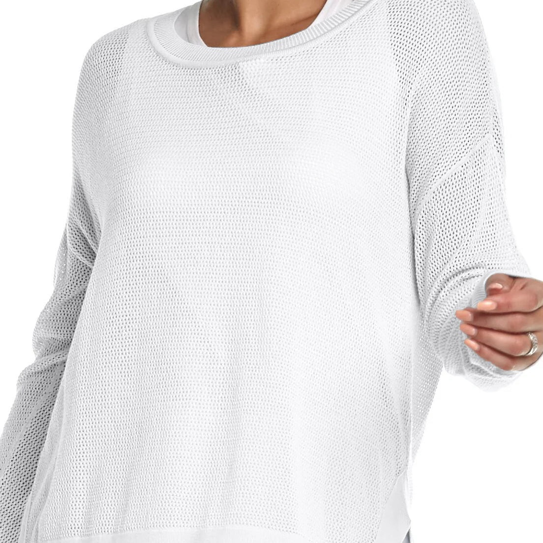 Planet Pima Cotton Mini Seed Stitch Sweater