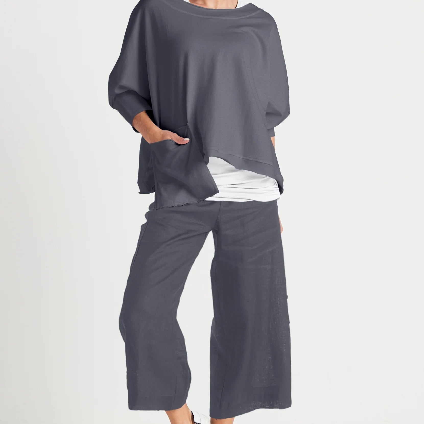 Planet French Terry Drop Pocket Tee