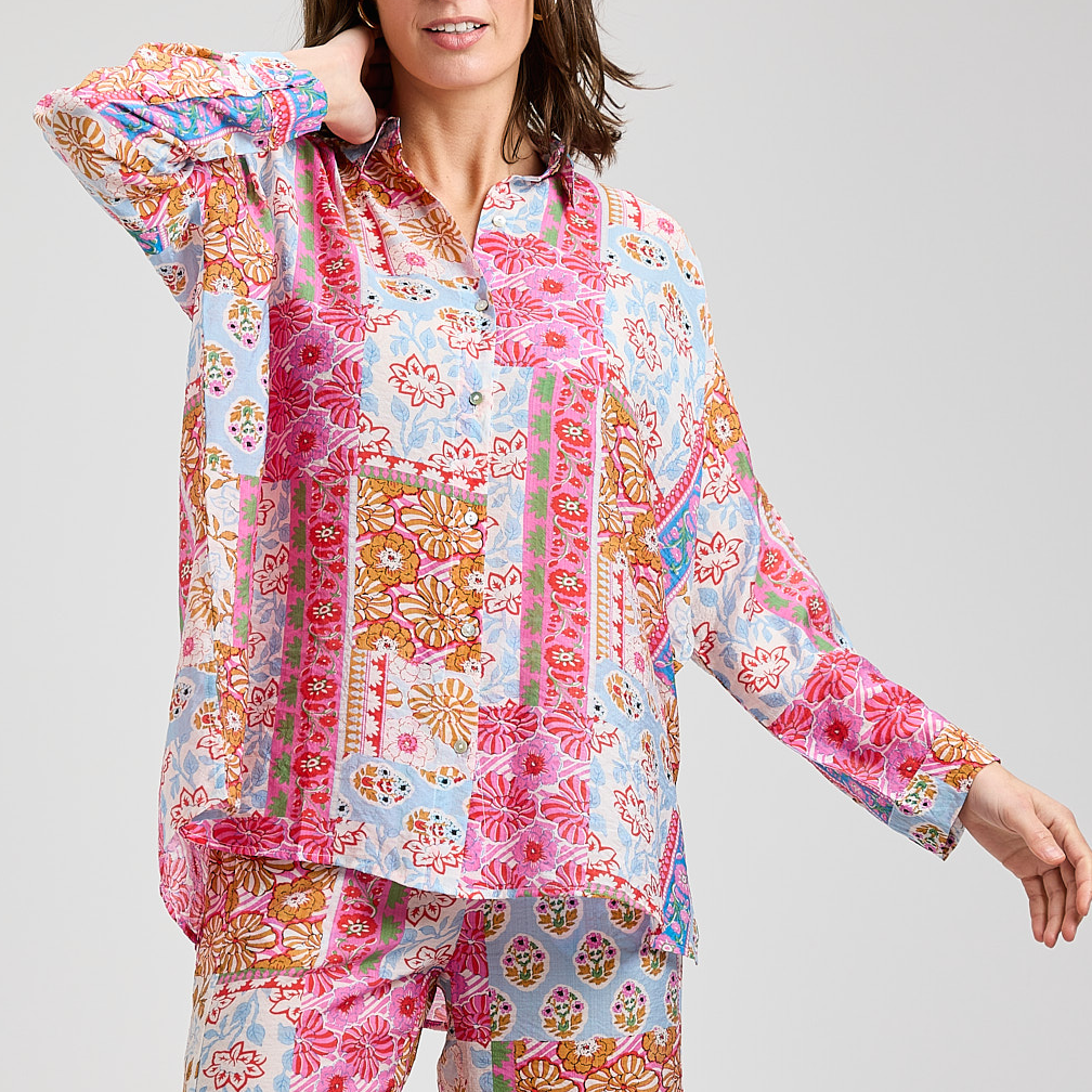 Zaket & Plover Print Shirt ZP8459U