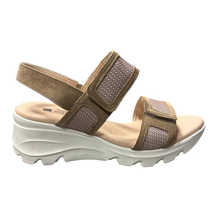 Jose Saenz Velour Bambi Sandals