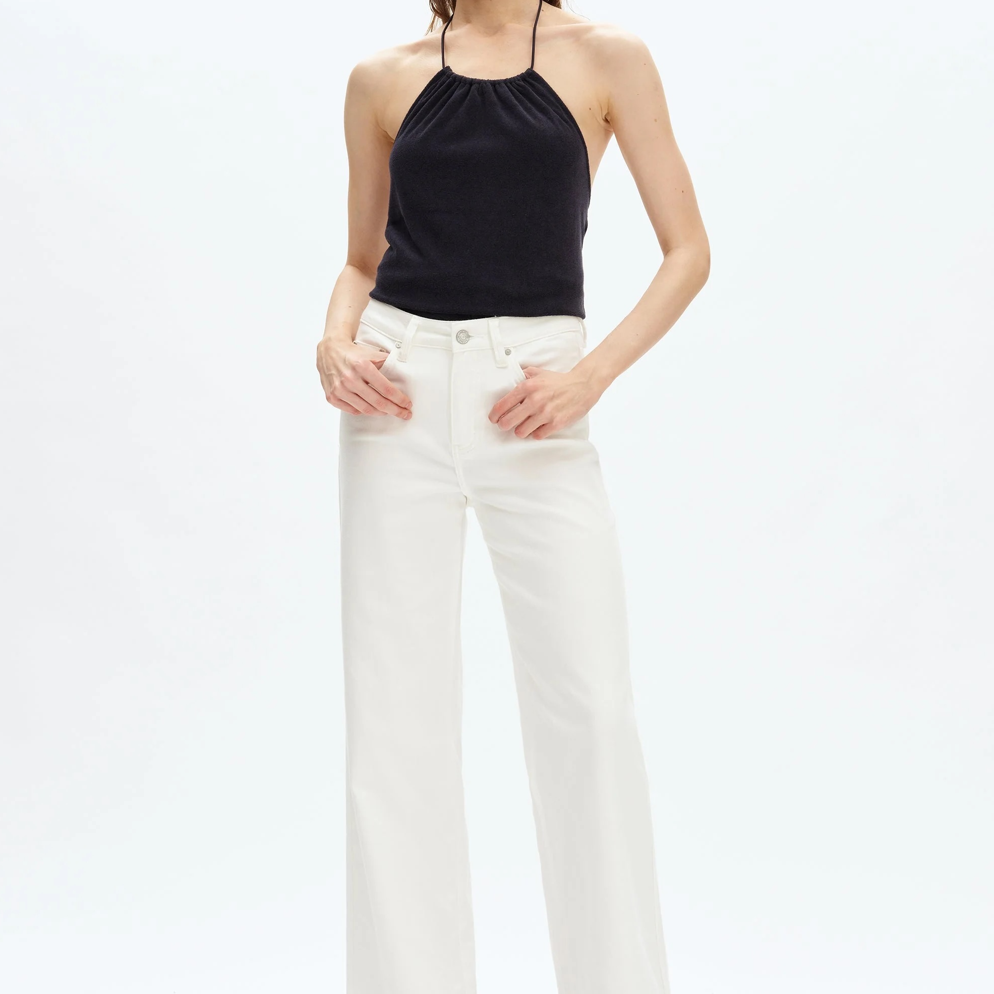 Bayeas Maeve Mid Rise Straight Jeans