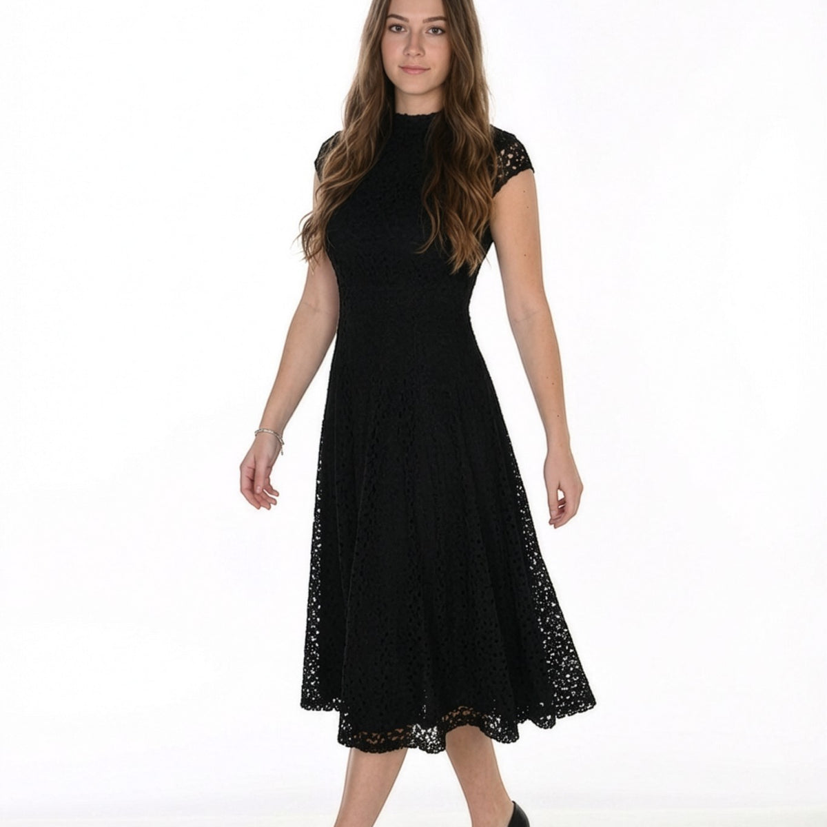 Frank Lyman Black Knit Dress