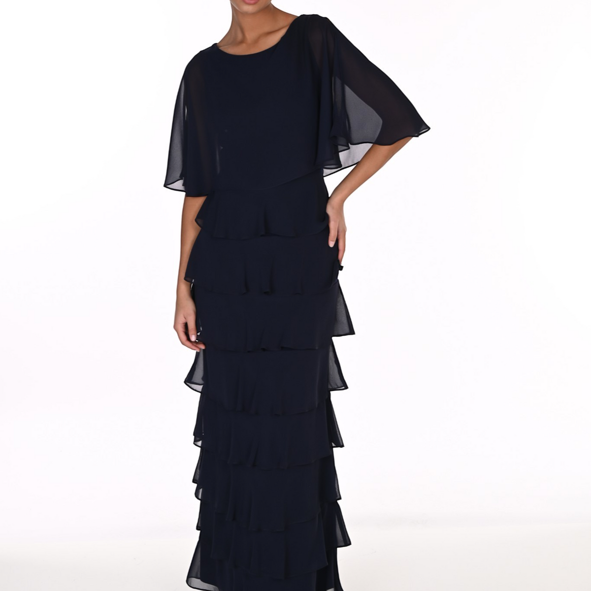 Frank Lyman Midnight Woven Dress