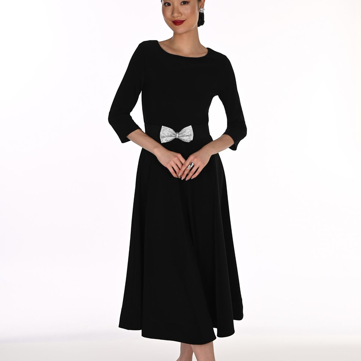 Frank Lyman Bow Belt Dress