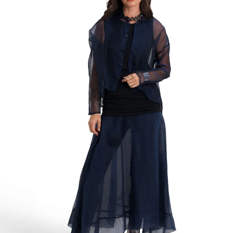 Planet by Lauren G Organza Bubble Skirt