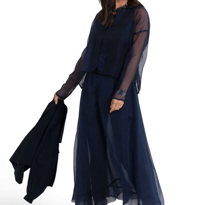 Planet by Lauren G Organza Menz Shirt