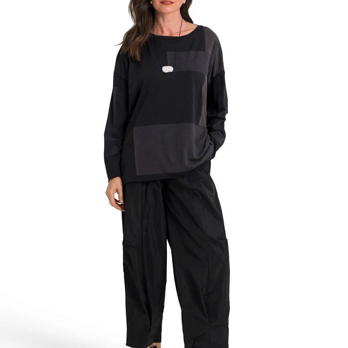 Planet by Lauren G Nylon Parachute Pants