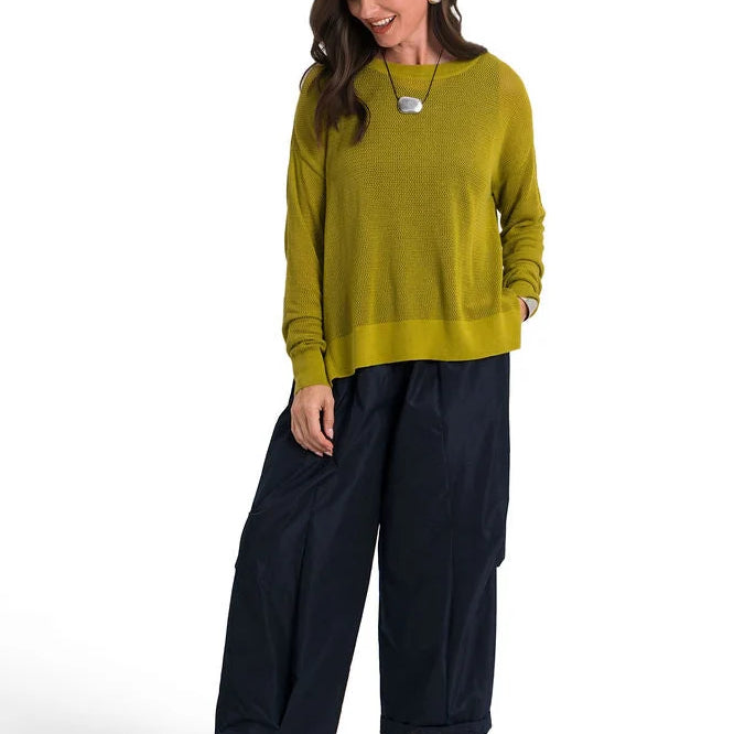 Planet by Lauren G Nylon Parachute Pants