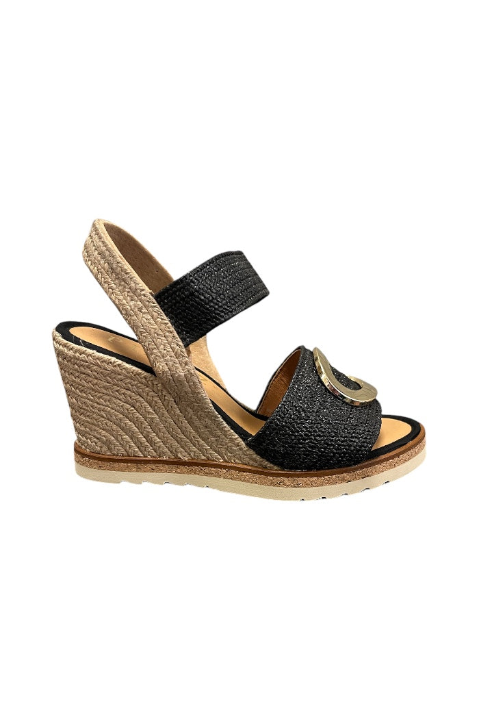 Pinaz Raffia 3282 Wedge Sandal