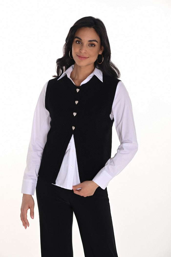 Frank Lyman Knit Vest 254959