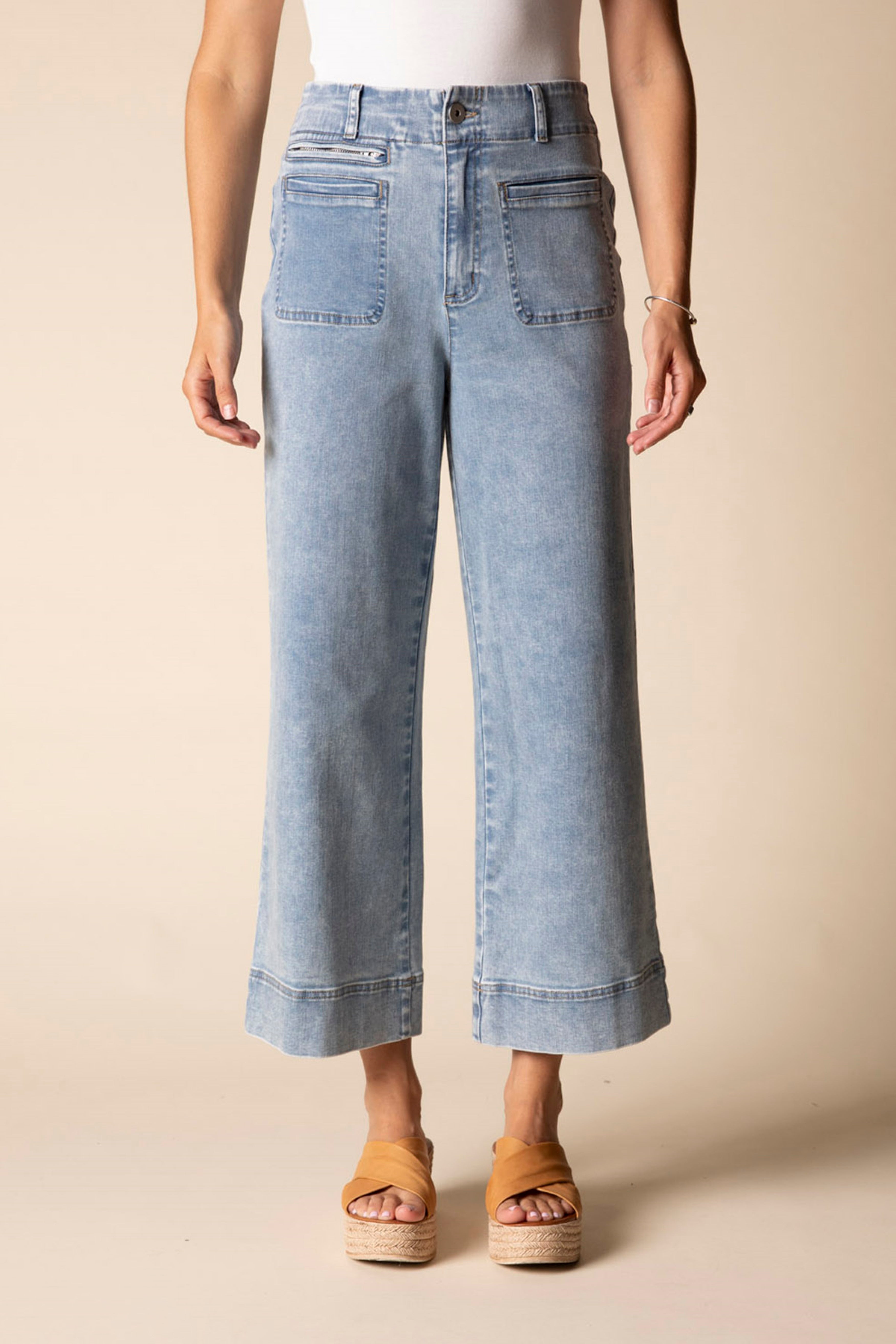 Habitat Crop Essential Jean