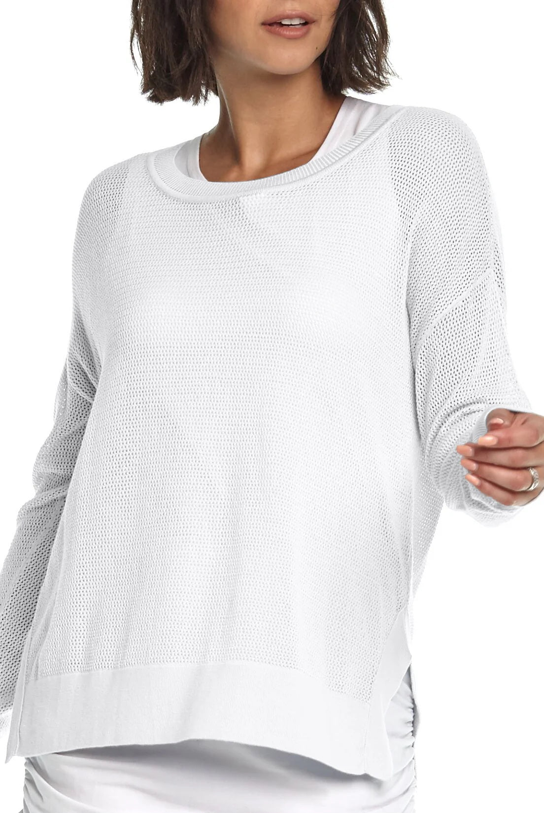 Planet Pima Cotton Mini Seed Stitch Sweater