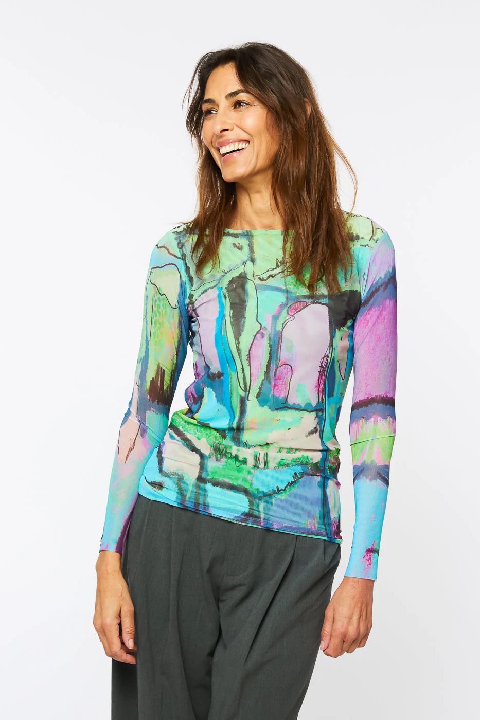 AMB Design Florence Double Sheer Top - Dolce