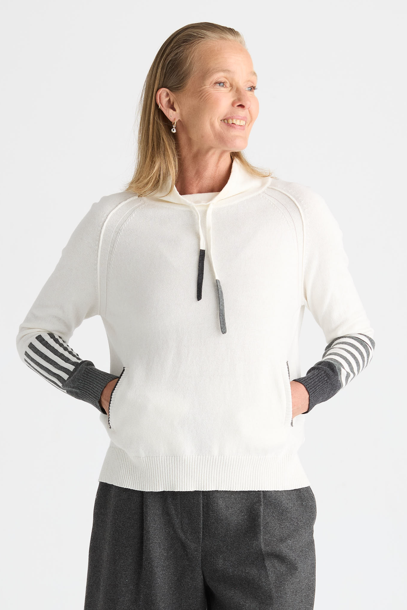Zaket & Plover Drawcord Sweater